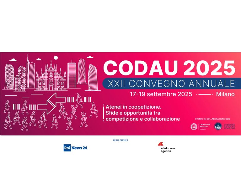 Partecipazione al XXII convegno annuale CoDAU dal 17 al 19 settembre 2025
